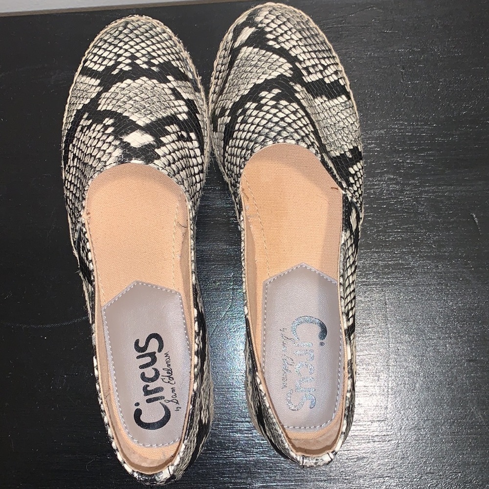 Sam Edelman‎ 8.5 Snake Print Laila Flat Espadrille Loafer